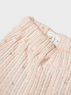 LIL' ATELIER BABY  LUOMUPUUVILLA SHORTSIT -  PEACH BLUSH
