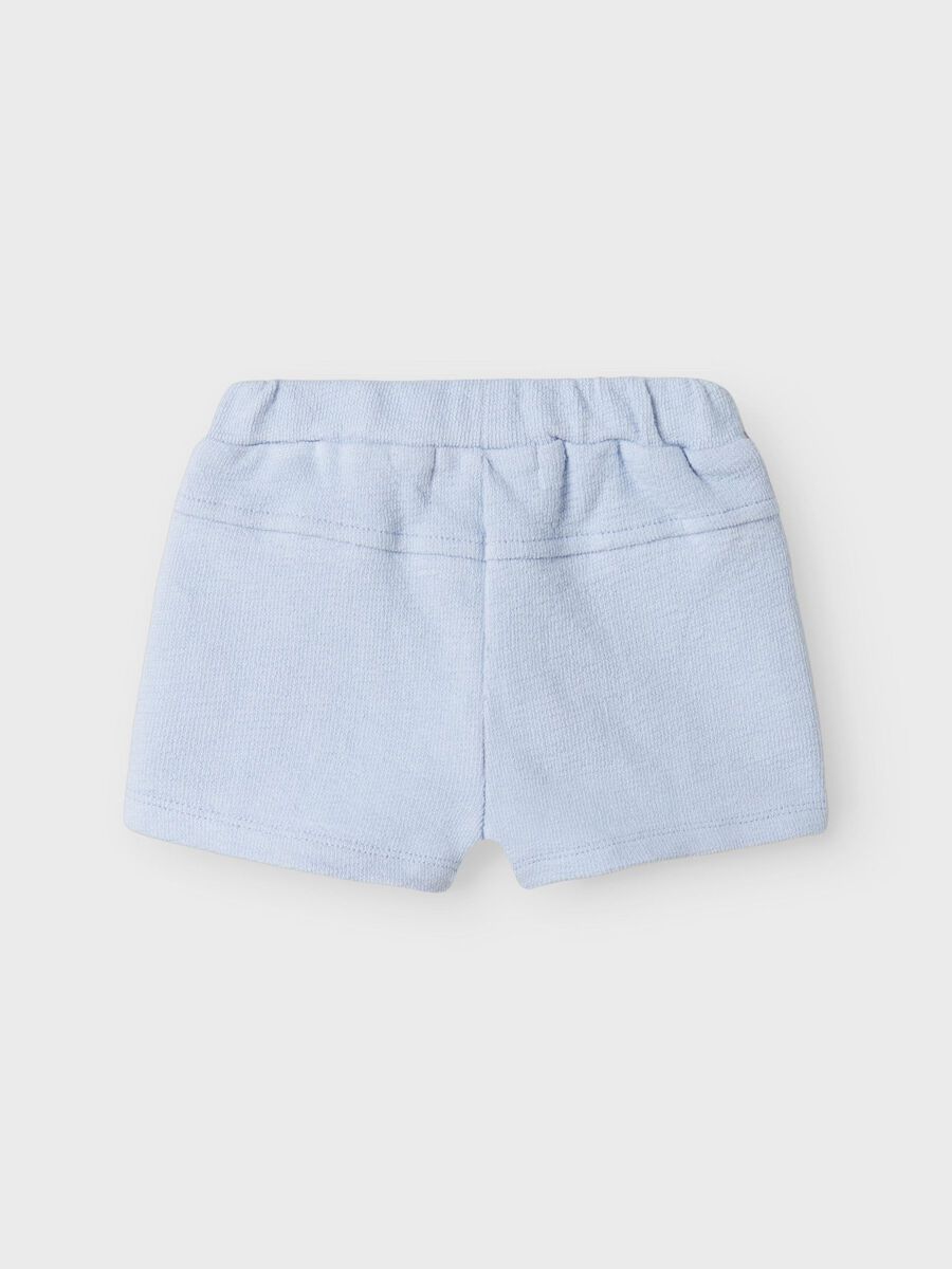 LIL' ATELIER BABY  REGULAR FIT -MALLINEN SVETARISHORTSIT - ZEN BLUE