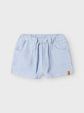 LIL' ATELIER BABY  REGULAR FIT -MALLINEN SVETARISHORTSIT - ZEN BLUE