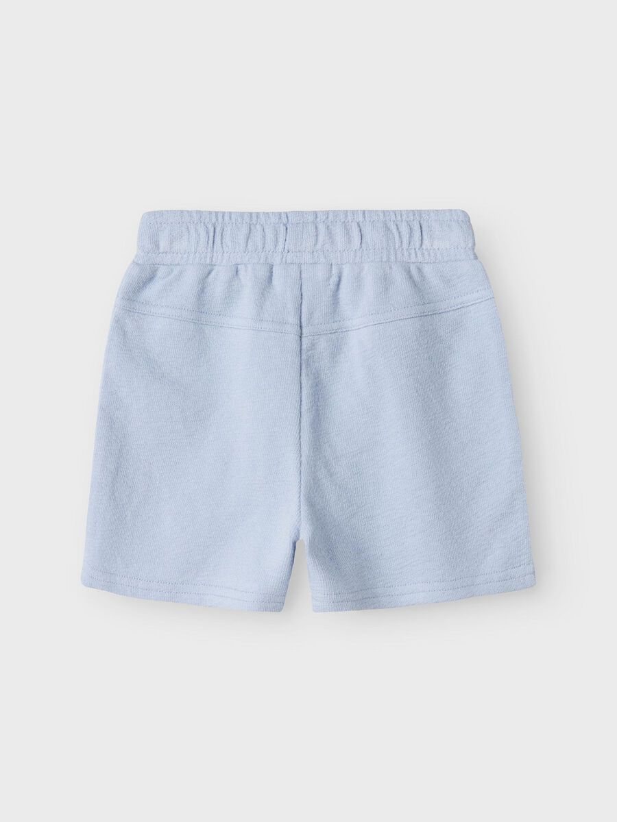 LIL' ATELIER MINI  LUOMUPUUVILLA SHORTSIT - ZEN BLUE