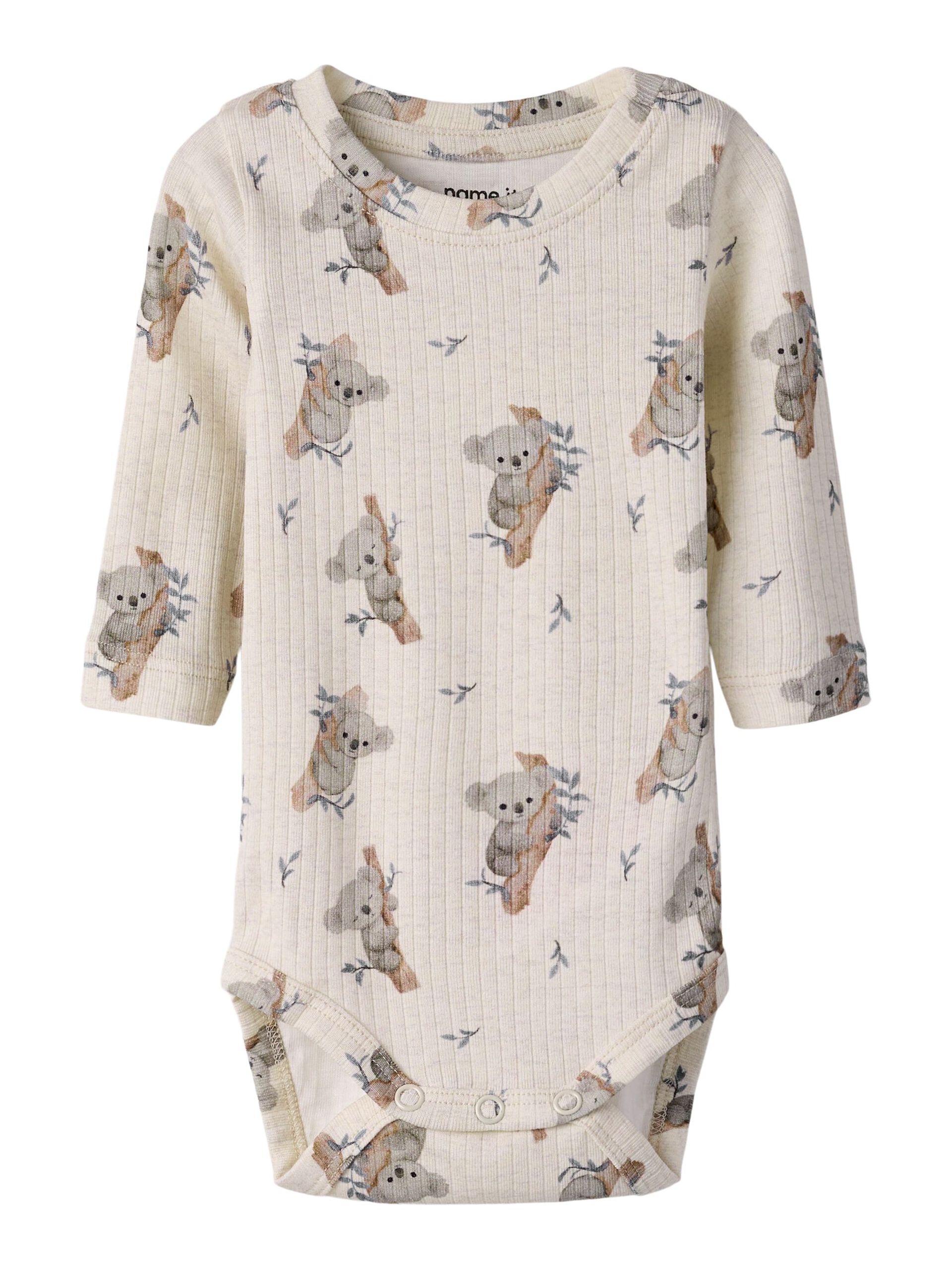 NAME IT BABY  KUVIOLLINEN BODY,Koala
