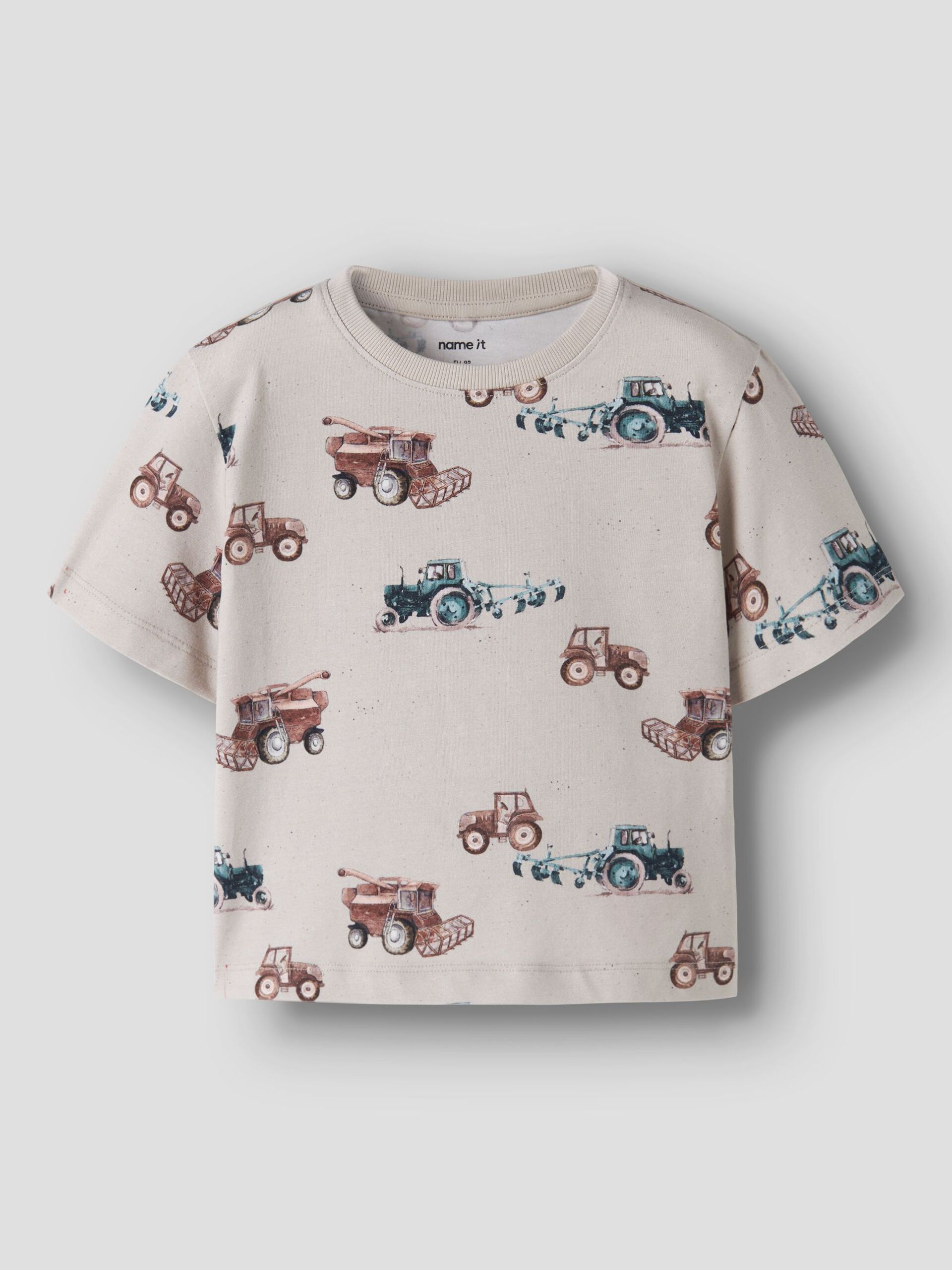 Name It,tractor- t-paita,beige