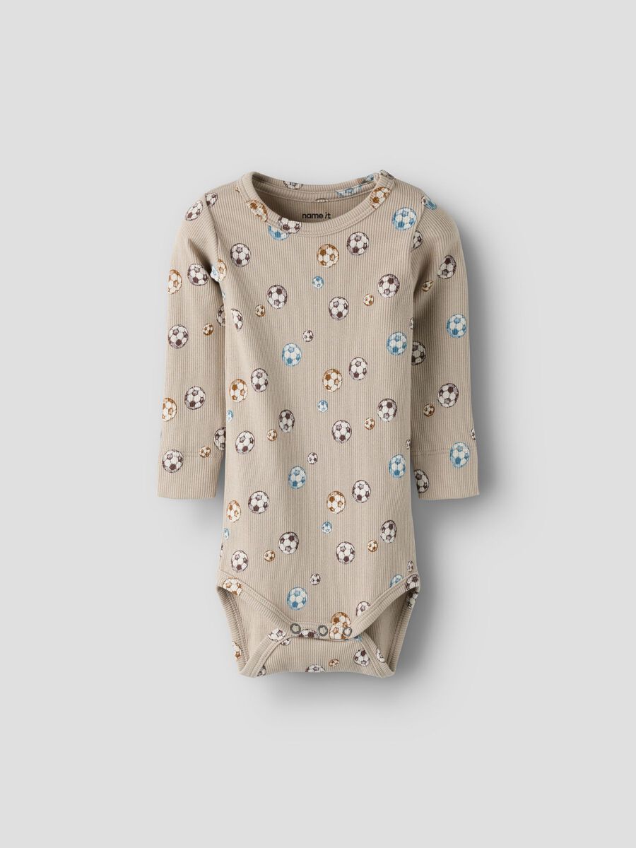 Name It - football body, beige