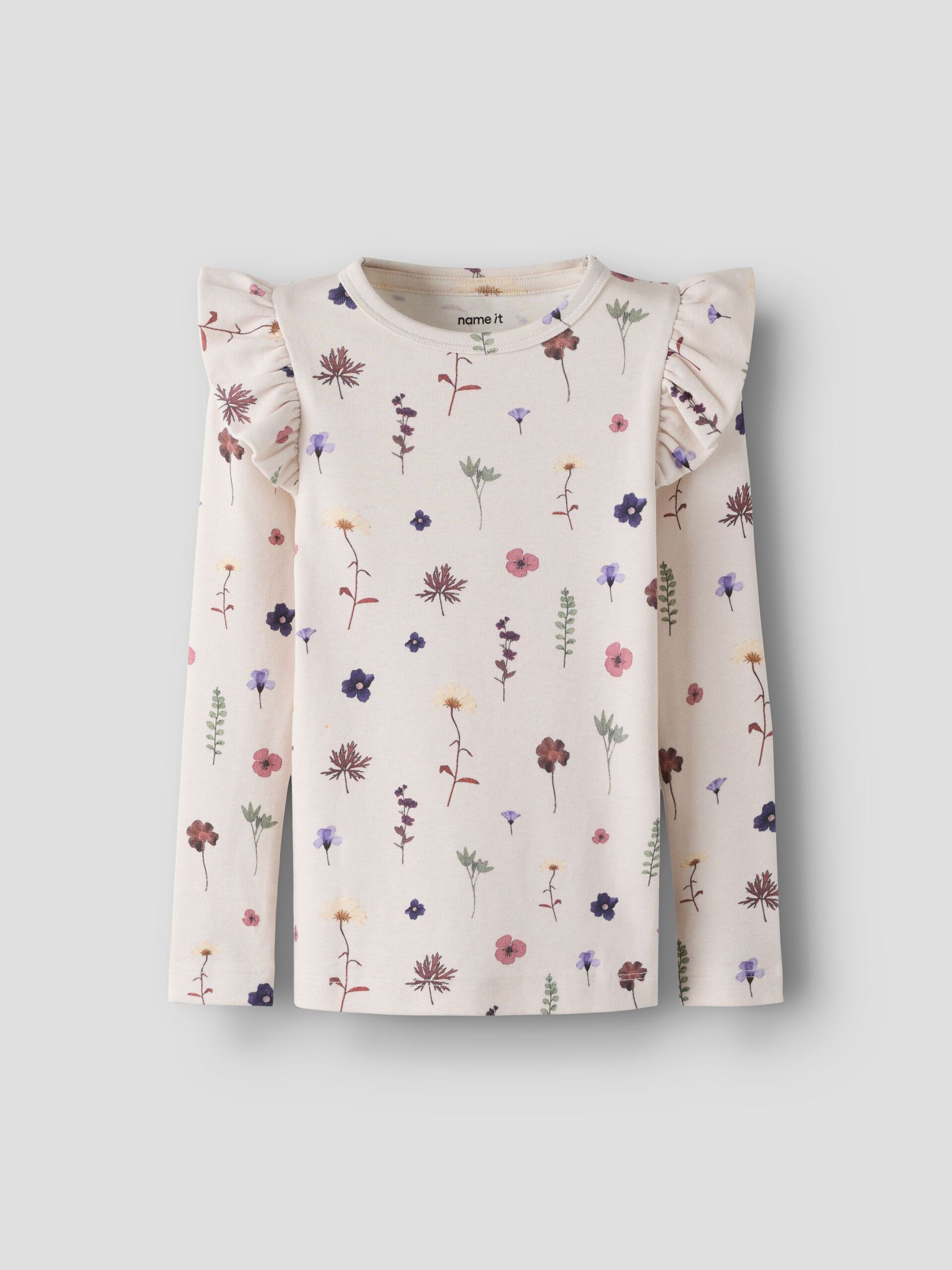 NAME IT - Pitkähihainen paita,flowers