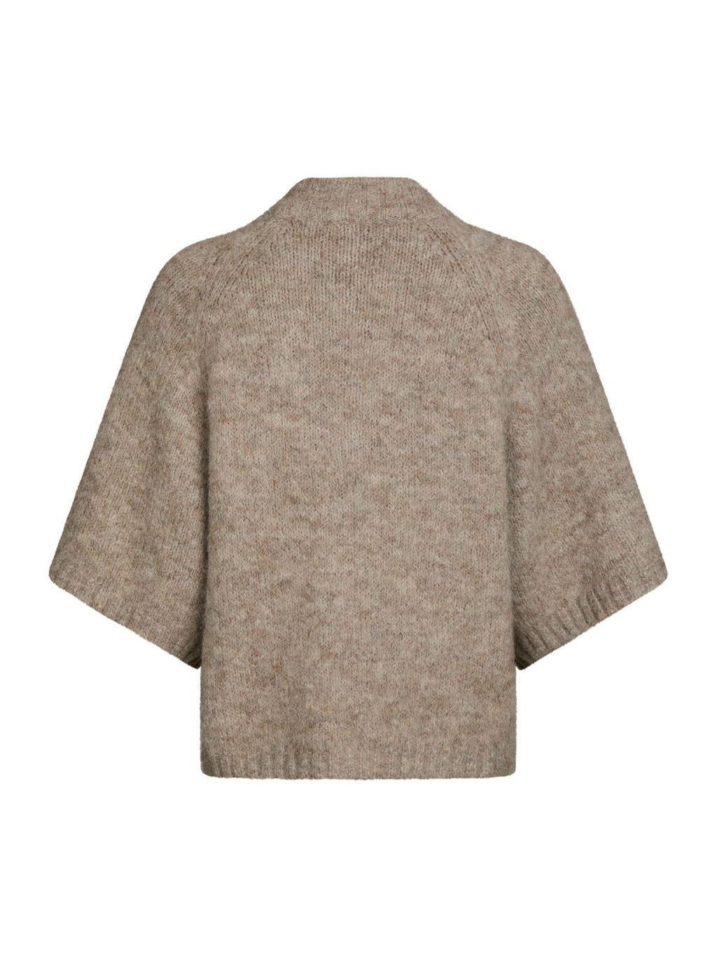 NEO NOIR – Benuta Fluffy Knit Cardigan – Light Brown