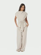 Neo Noir - LUNET Crepe Pants – Ivory