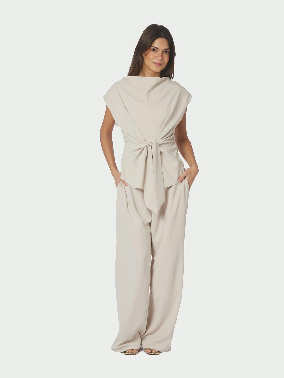 Neo Noir - LUNET Crepe Pants – Ivory