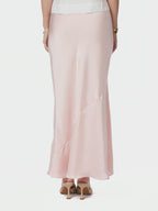 NEO NOIR – Ninad Heavy Sateen Skirt – Light Pink