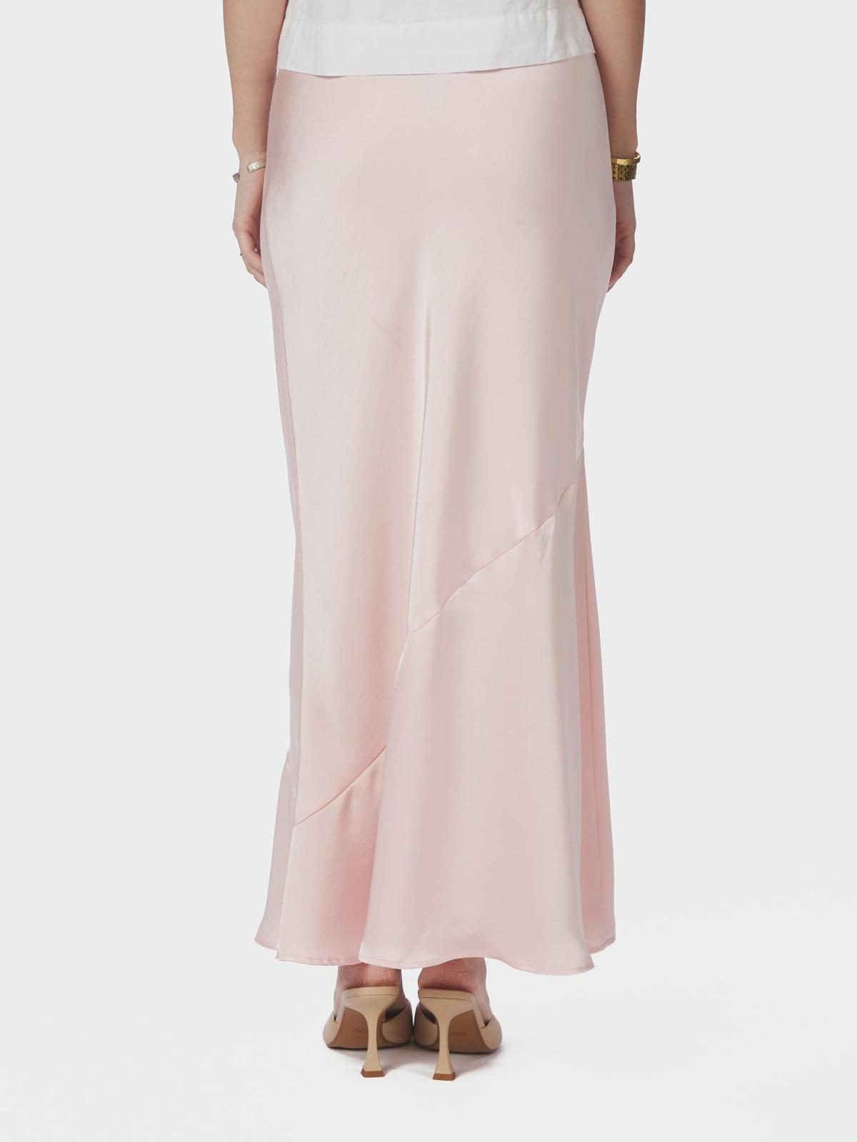 NEO NOIR – Ninad Heavy Sateen Skirt – Light Pink