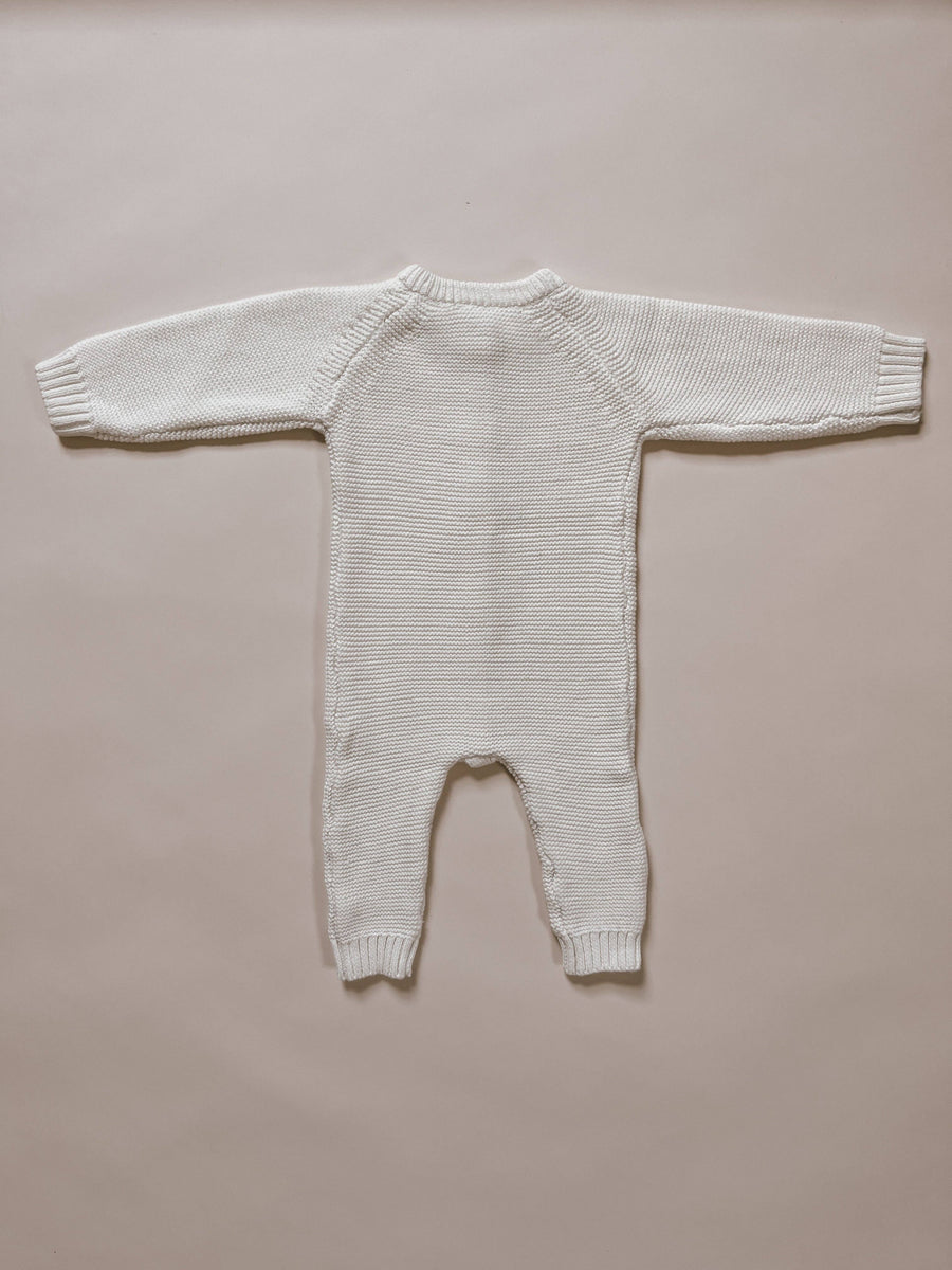 Luna + Luca + neuloshaalari - Valkoinen