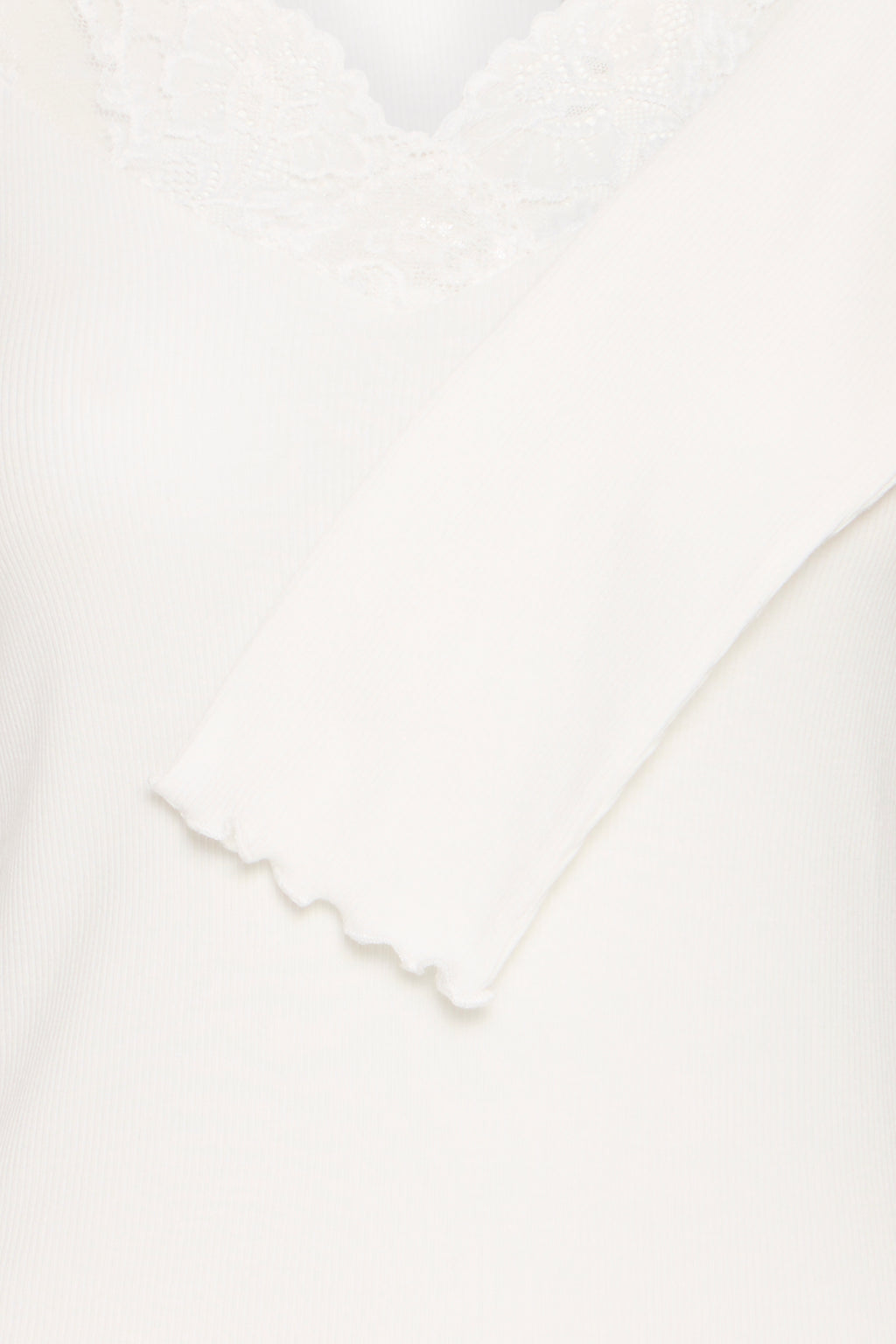 FRANSA Frhizamond pitkähihainen paita – Antique White