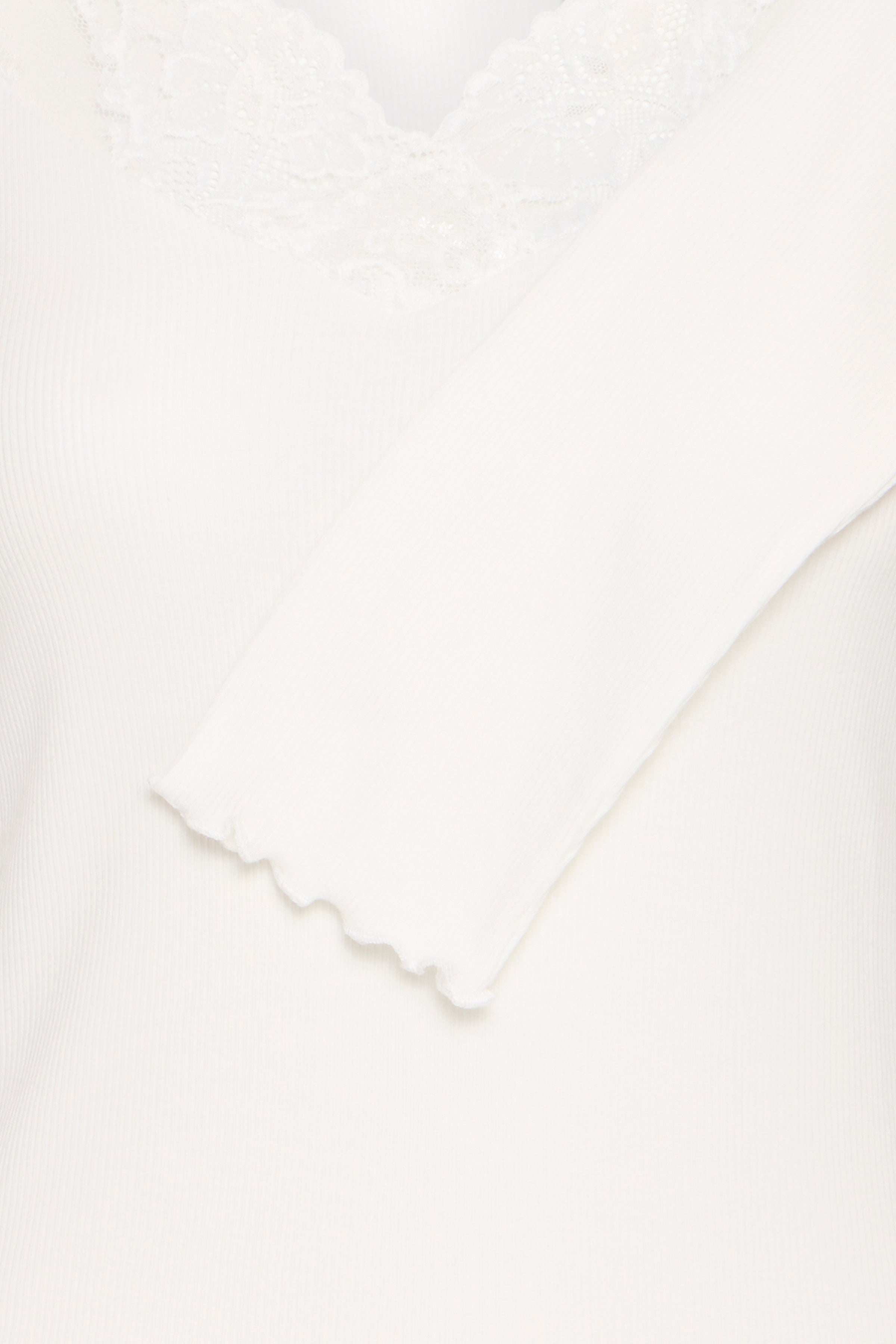 FRANSA Frhizamond pitkähihainen paita – Antique White