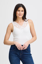 FRANSA Frhizamond pitsitoppi – Antique White
