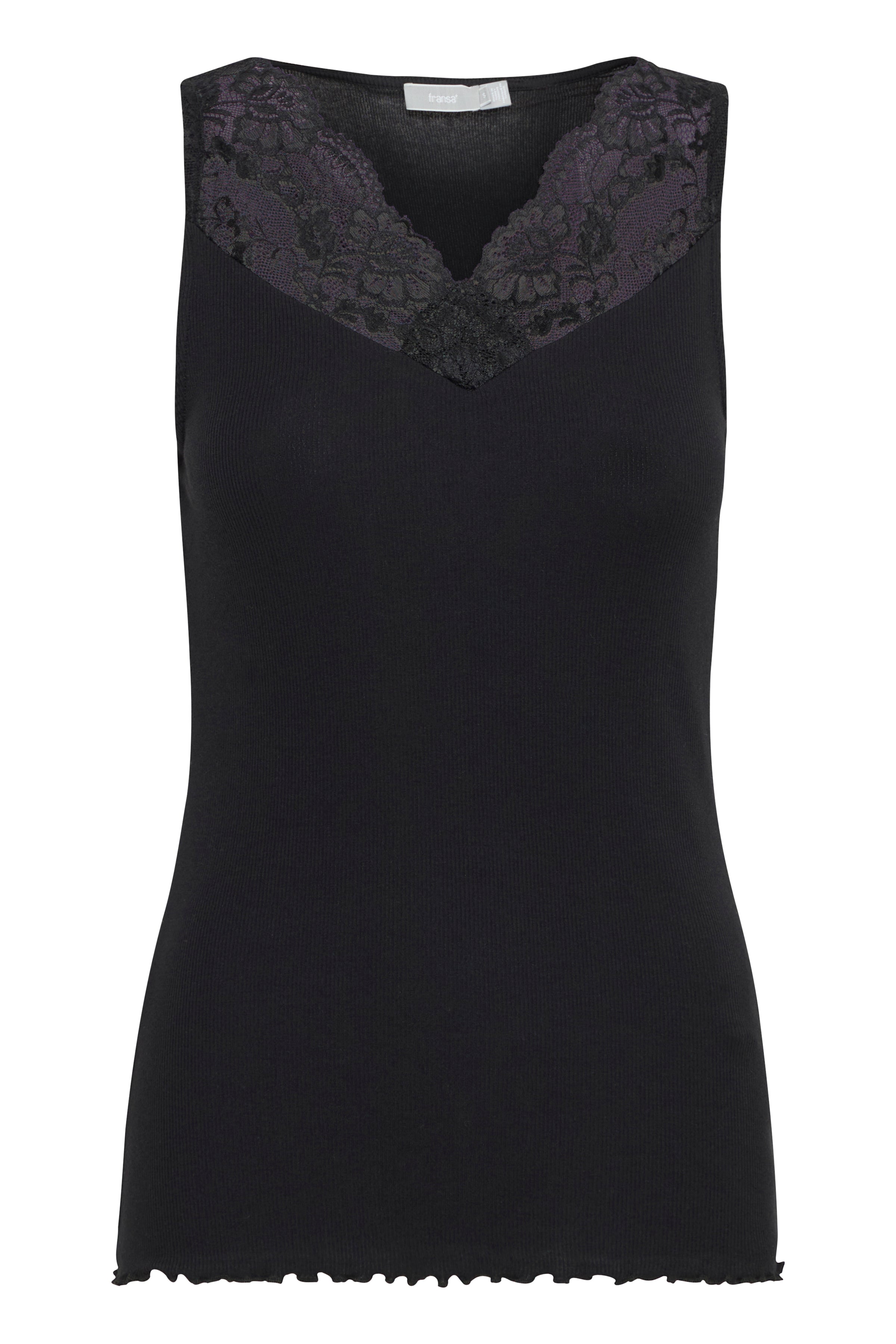 FRANSA Frhizamond pitsitoppi –Black