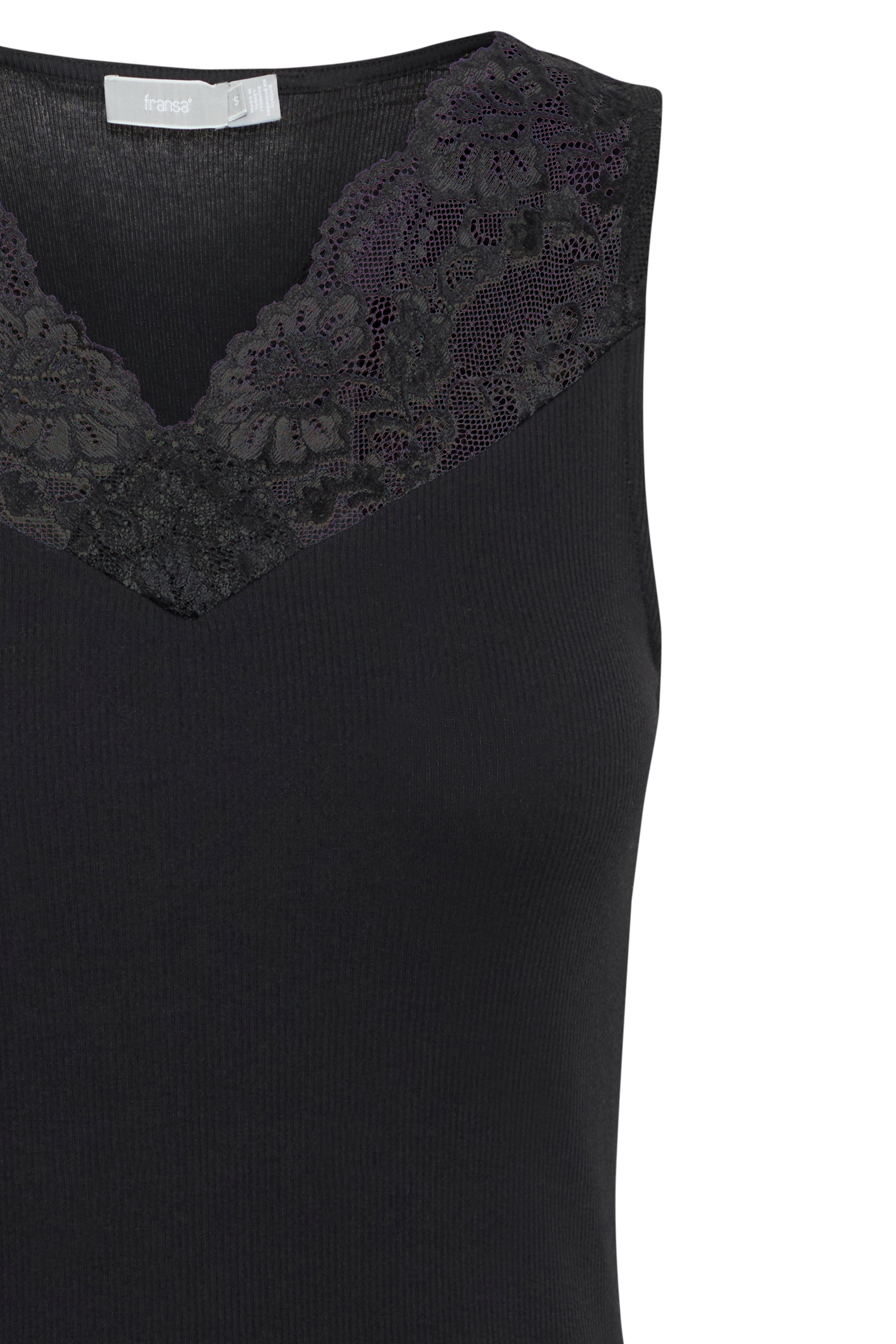 FRANSA Frhizamond pitsitoppi –Black