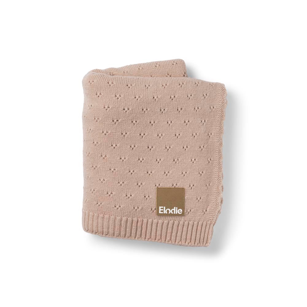 Elodie Details Pointelle vauvaviltti –  Blushing Pink