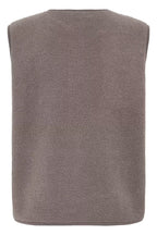 Fransa Tensya Teddy Vest – Driftwood Grey