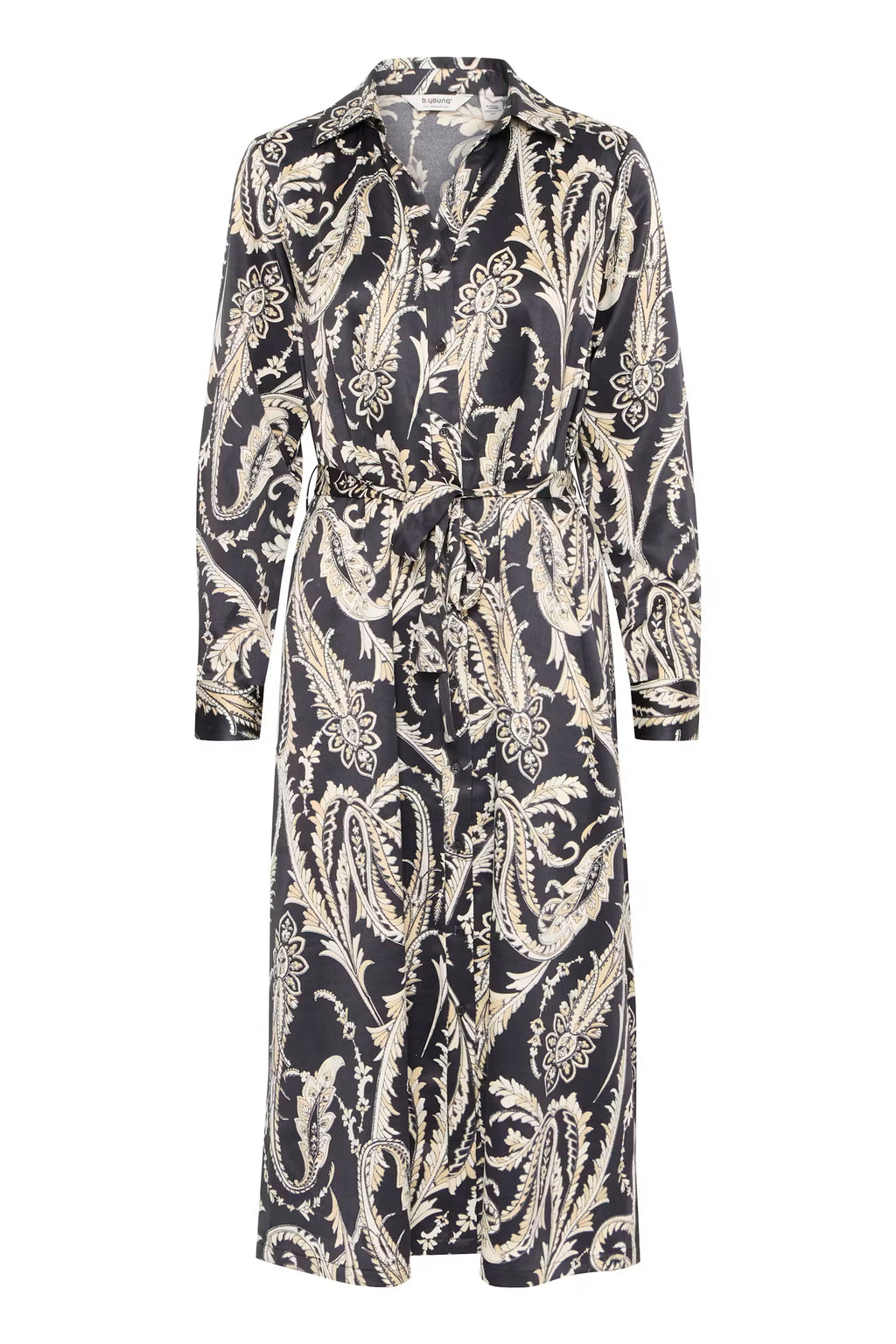 B.YOUNG BYFLAIR Dress – Black Paisley