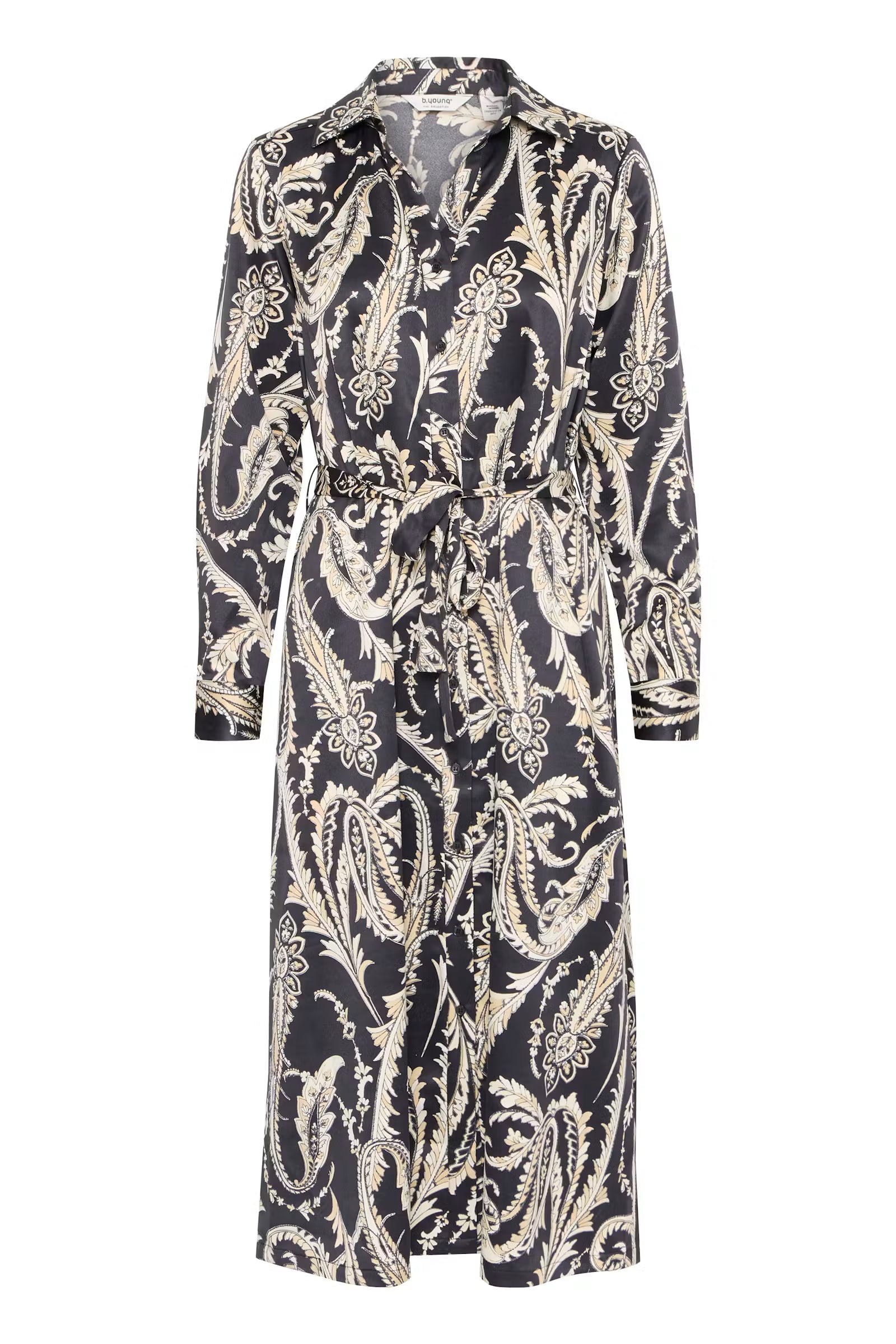 B.YOUNG BYFLAIR Dress – Black Paisley
