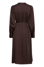 Satiinimekko - FRJUNIA Dress Molé/Brown