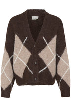 Fransa Charleen Cardigan – Hot Fudge Check