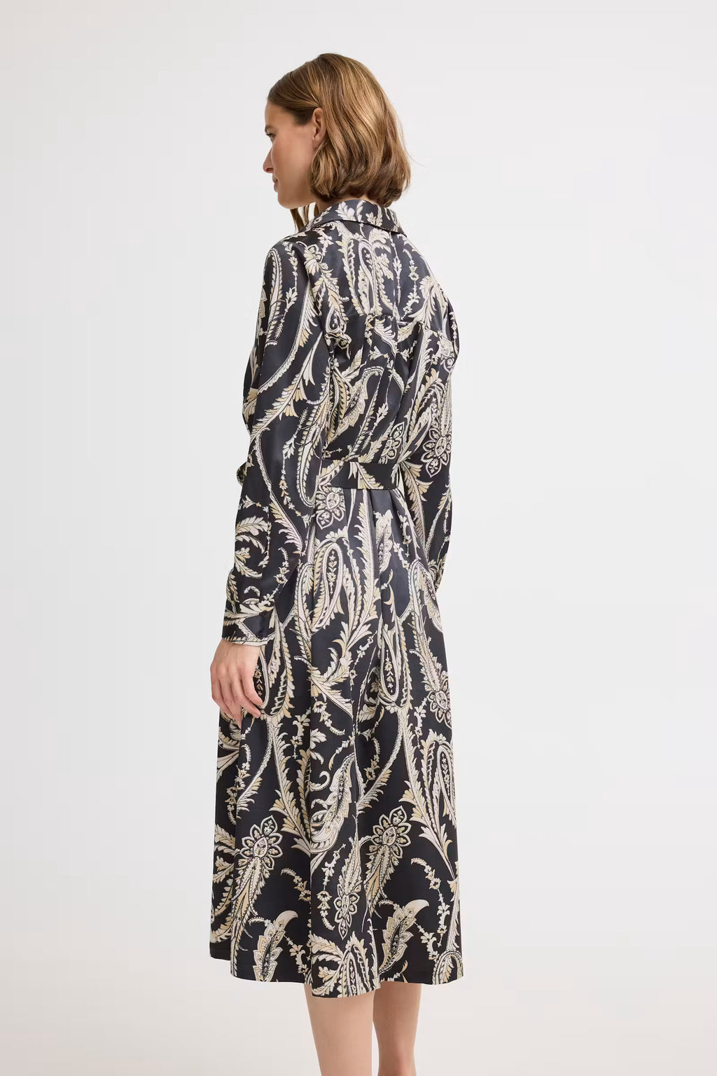 B.YOUNG BYFLAIR Dress – Black Paisley