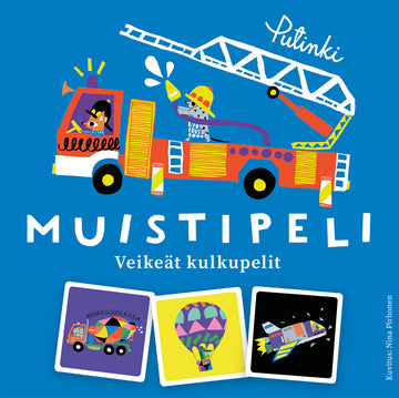 Muistipeli Nina Pirhonen - Veikeät kulkupelit