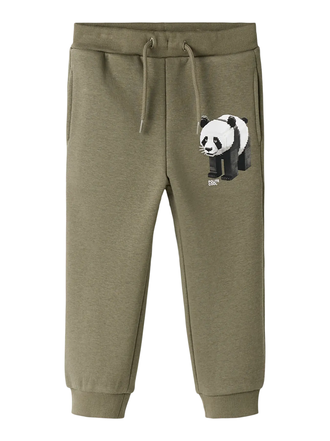 Name It – pehmeät collegehousut,green