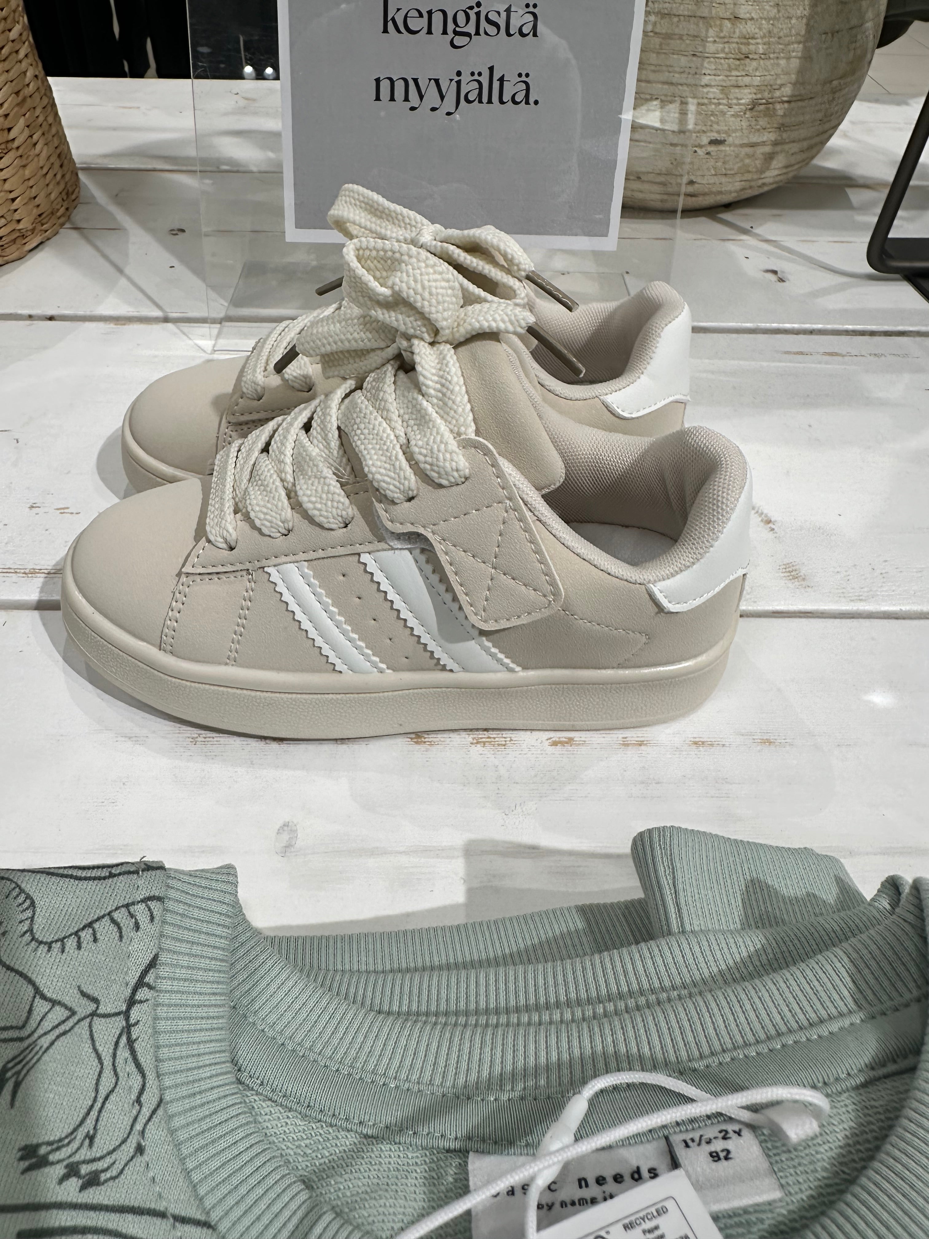 Kinderblaz - tennarit - beige