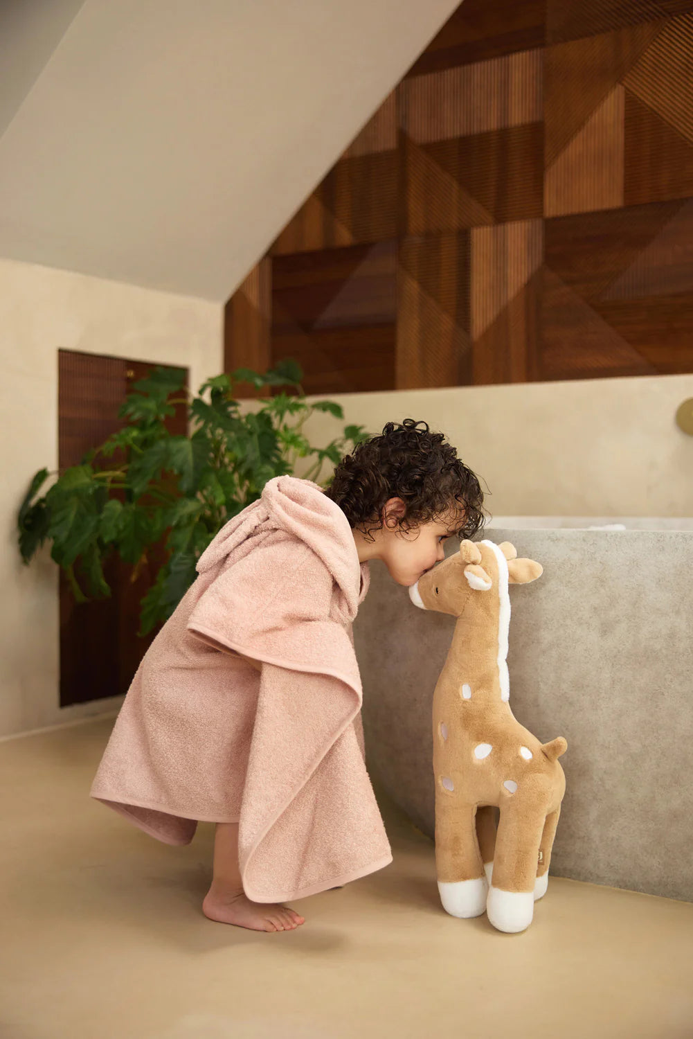 Jollein - kylpyponcho - rose