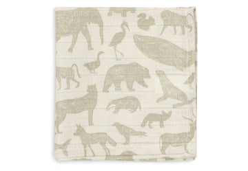 Jollein harsot 3-kpl, Animals Olive Green