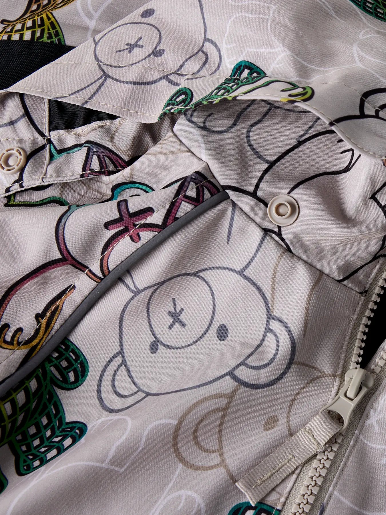 NMFALFASHELL08 SUIT AOP FO