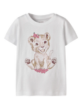 Name It - mini tiger -t-paita, Bright White