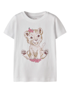 Name It - mini tiger -t-paita, Bright White