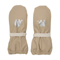CeLaVi Padded PU-mittens - Kurahanskat - white pepper