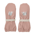 CeLaVi Padded PU-mittens - Kurahanskat - misty rose