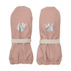 CeLaVi Padded PU-mittens - Kurahanskat - misty rose