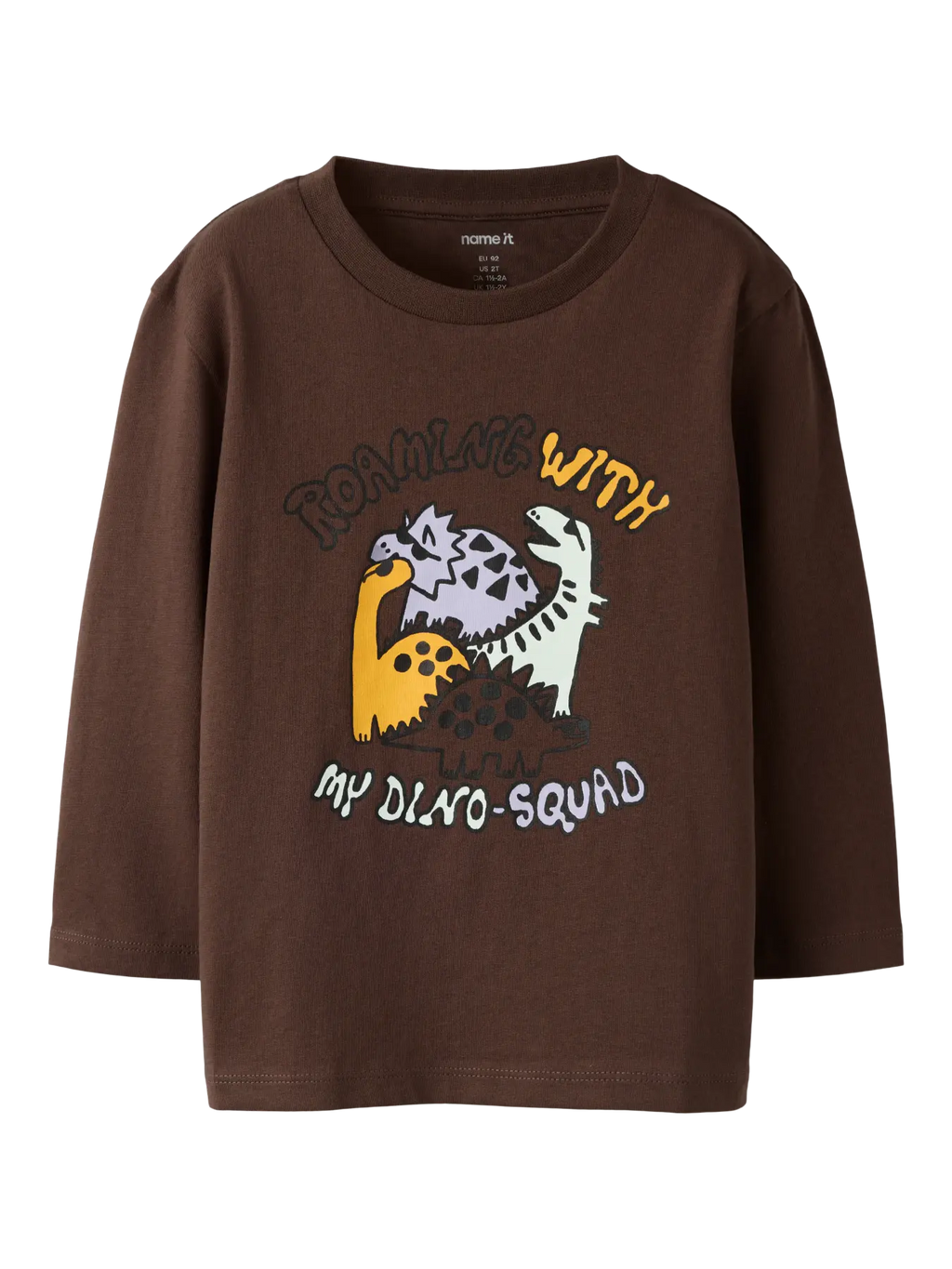 Name It - dino shirt,orange
