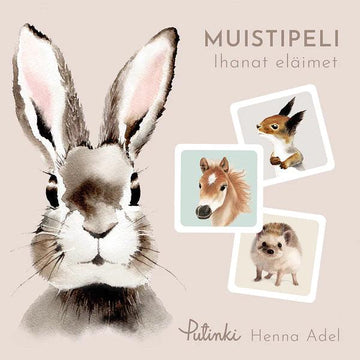 Muistipeli Henna Adel - Ihanat eläimet - Luna Living