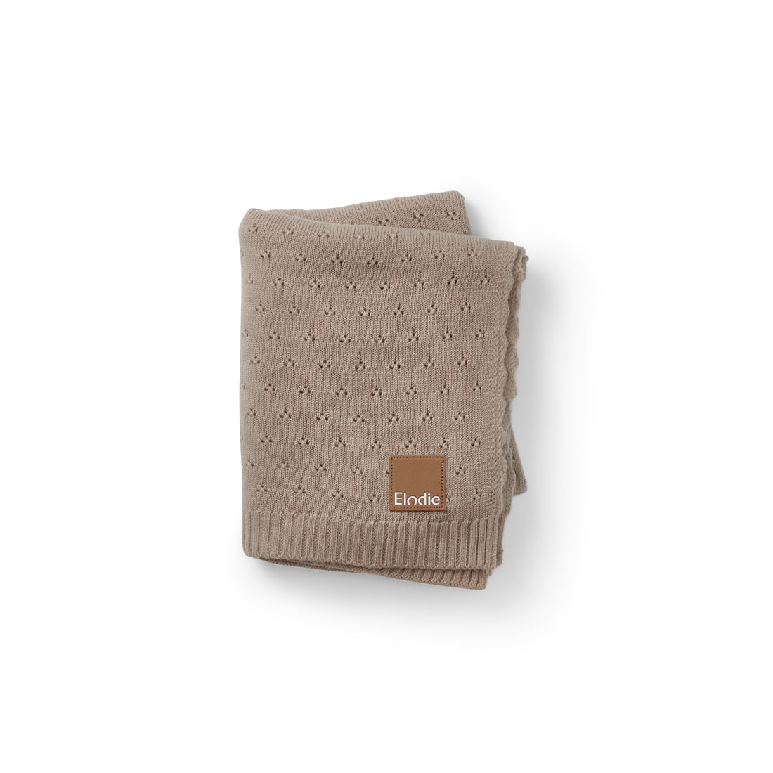 Elodie Details Pointelle vauvaviltti – Tender Taupe