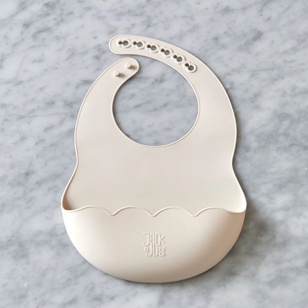 Jack & Juno - ruokalappu,cream