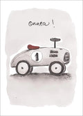 2-osainen kortti Sari's Artwork - Auto, onnea! - Luna Living