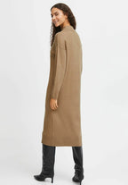 b.young BYMMMORLA TURTLENECK DRESS - Neulemekko - sepia tint melange
