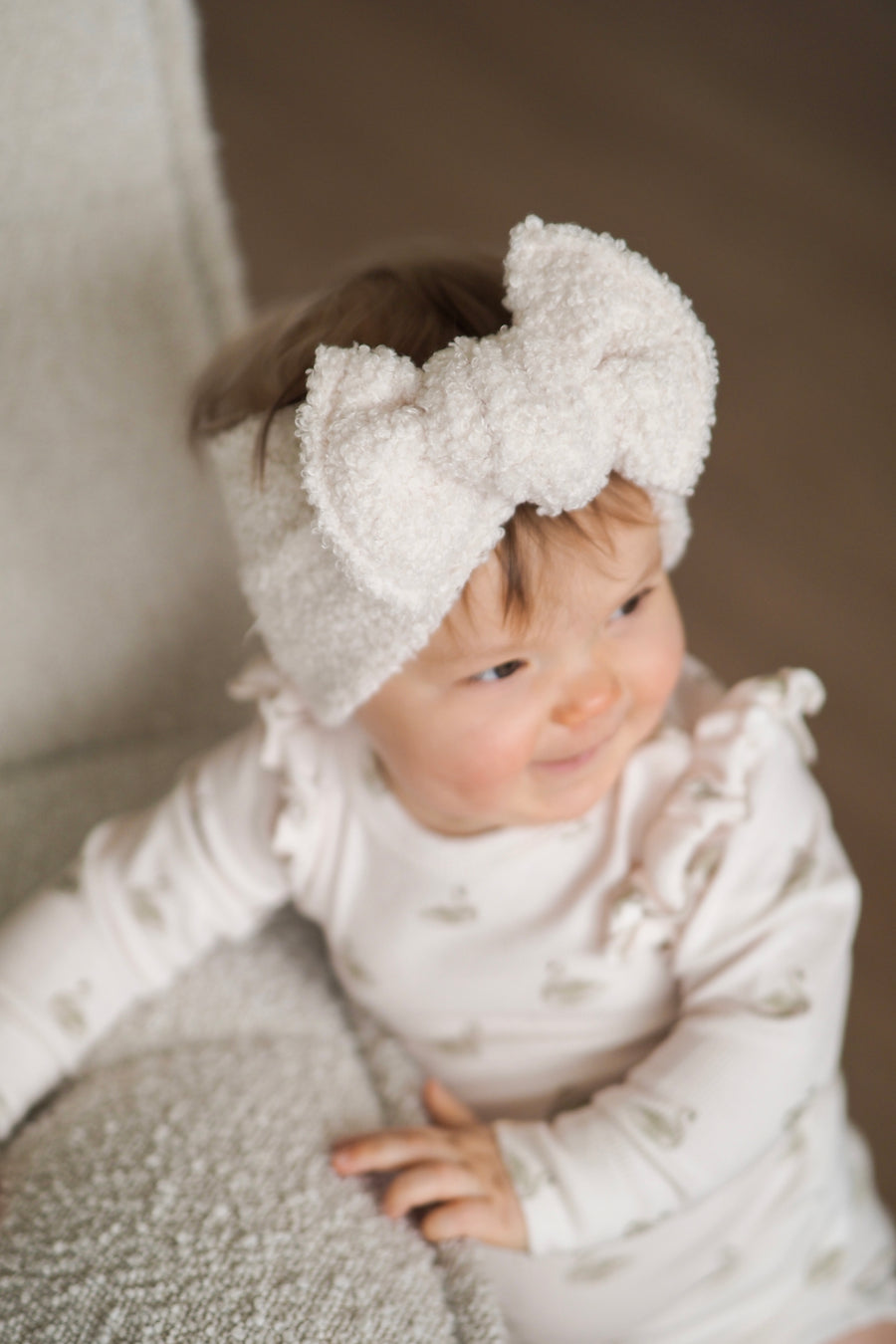 Swanie - Teddy solmupanta - luonnonvalkoinen