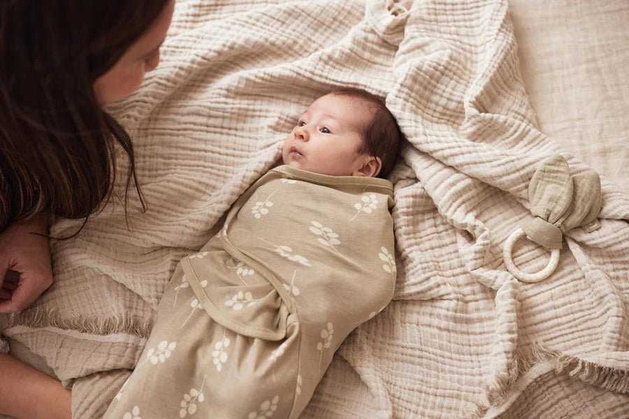 Jollein - swaddle - unipussi - Olive Green - Luna Living