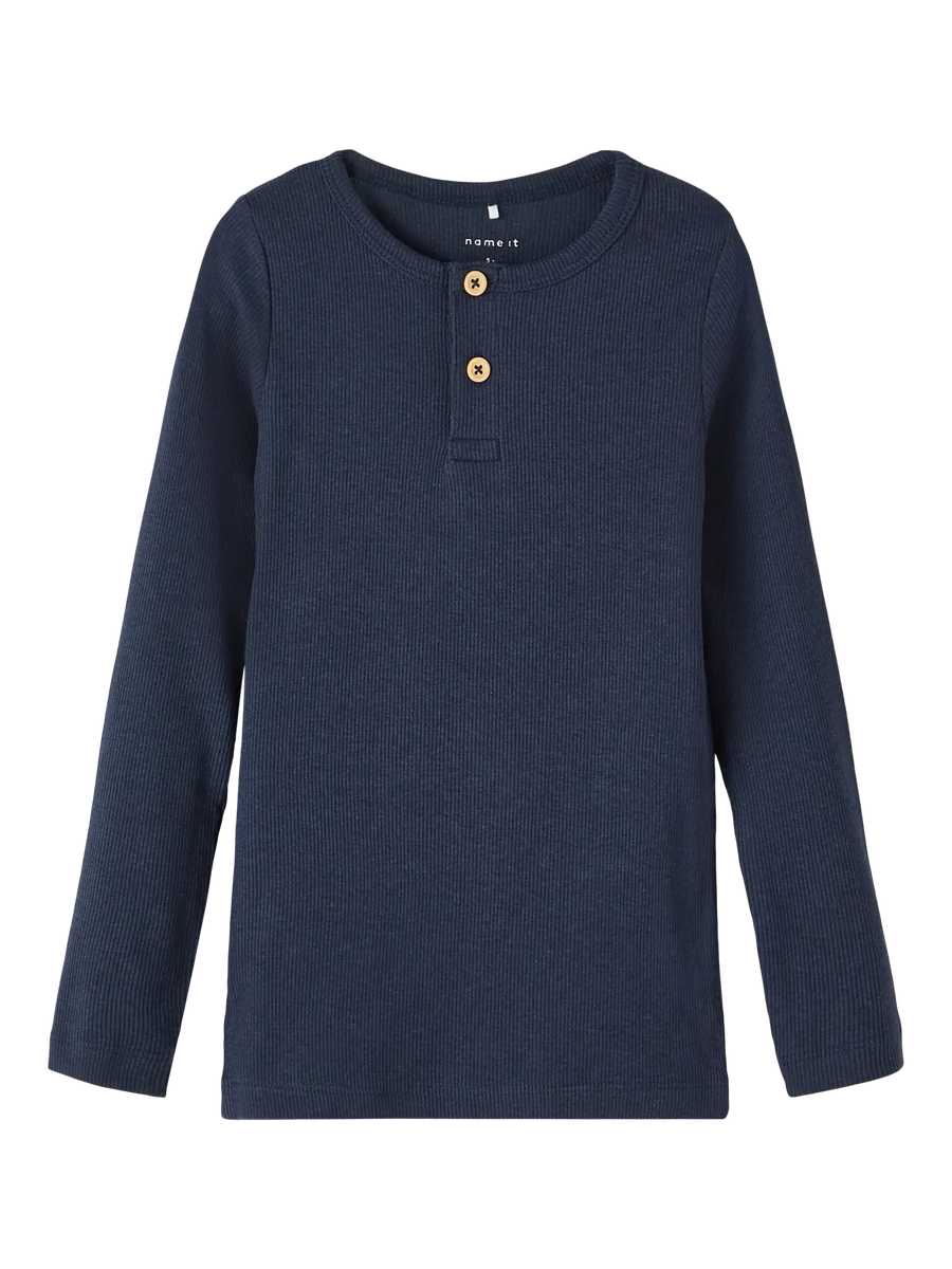 Name it - ribbikankainen paita - Dark Sapphire