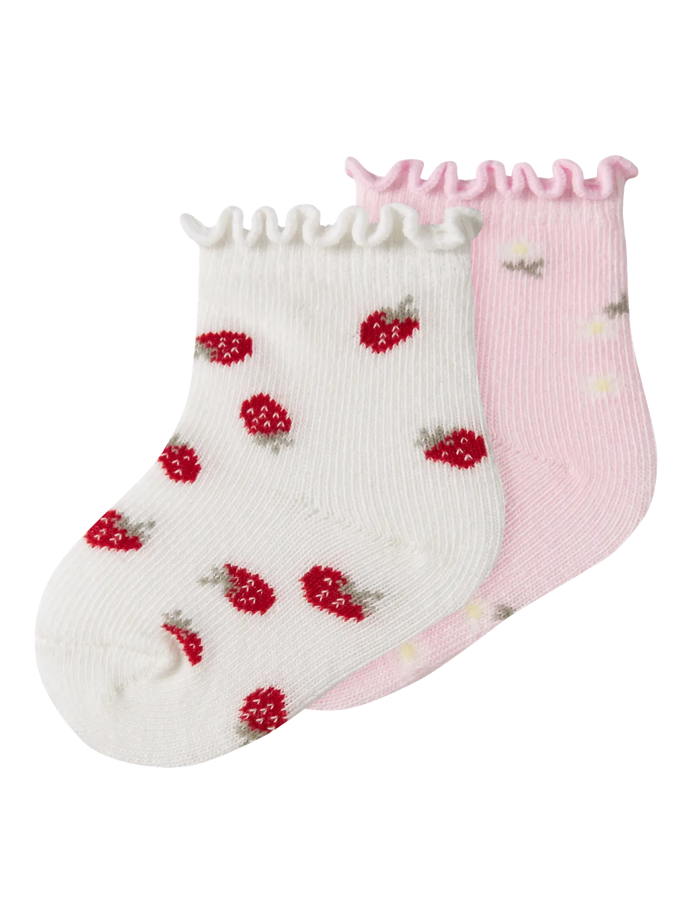 Name It Baby 2-pack sukat, mansikka