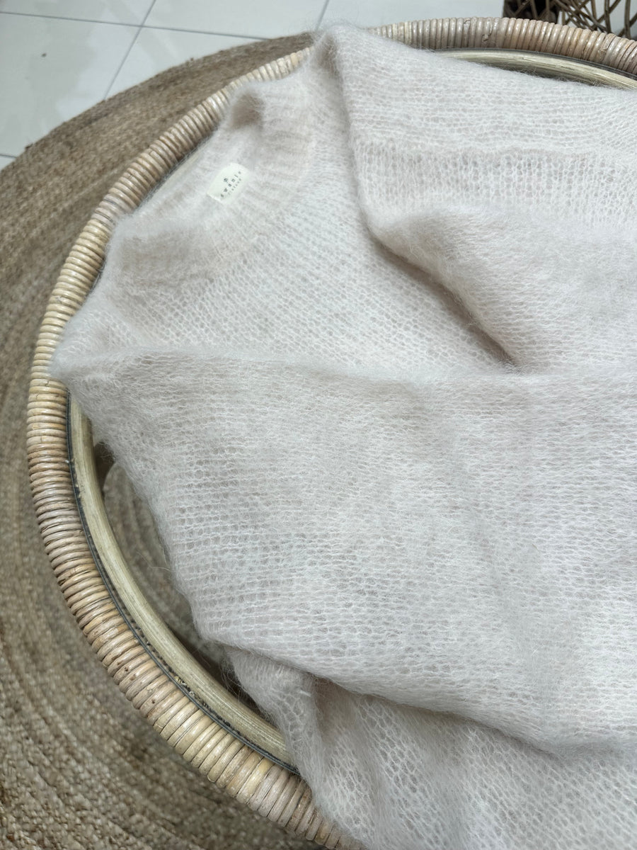 Swanie – Lux Mohairneule, Beige