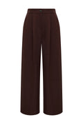 A-View Allium Pants – Deep Burgundy