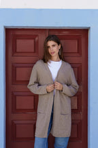 Nakoa Alma Cardigan - Light Taupe